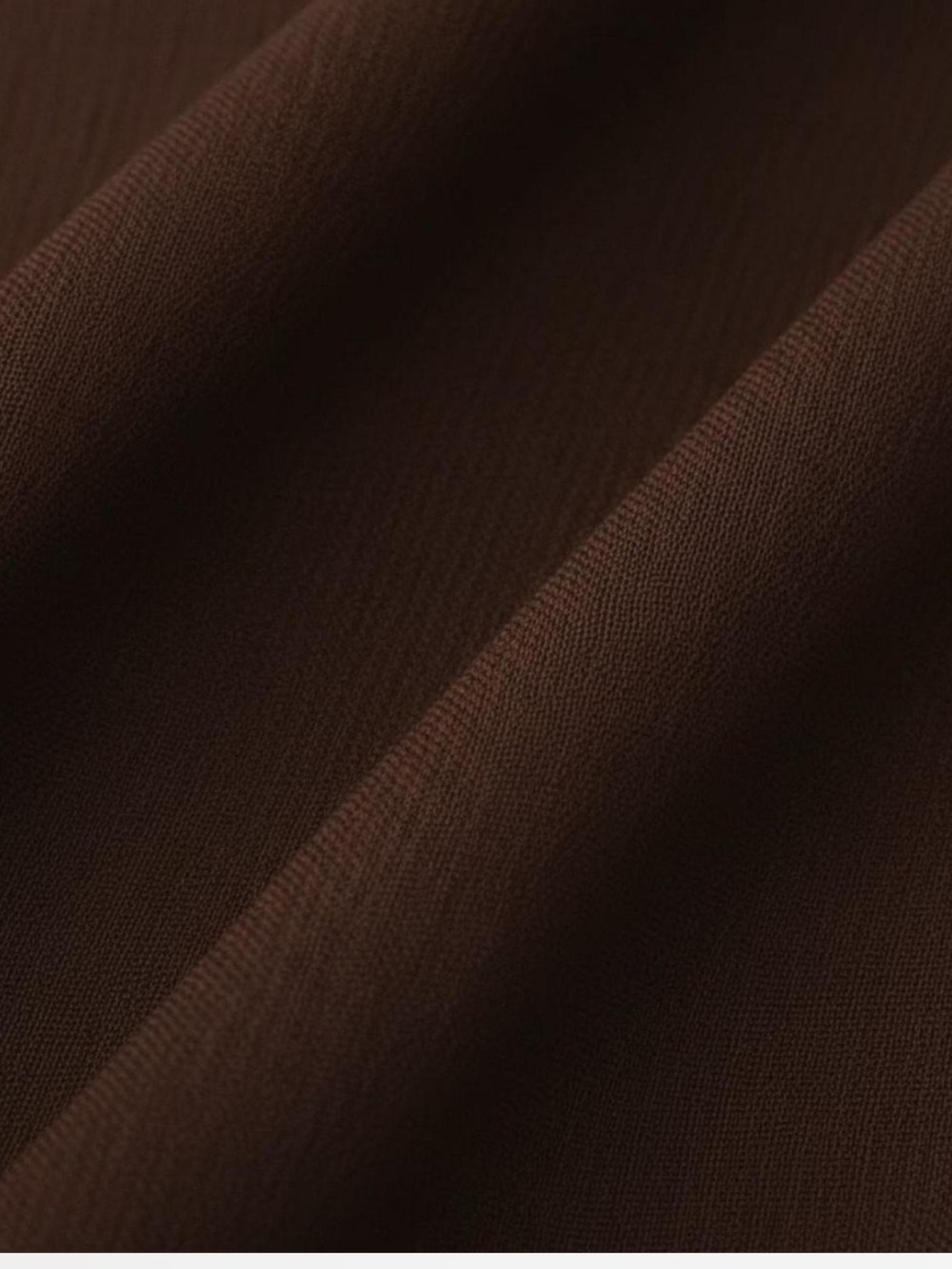 Commense Chocolate Brown Ruffle Mini Dress - Picture 5 of 7